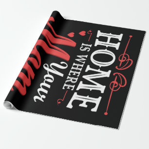 Home Is Where Your Mum Is Wrapping Paper