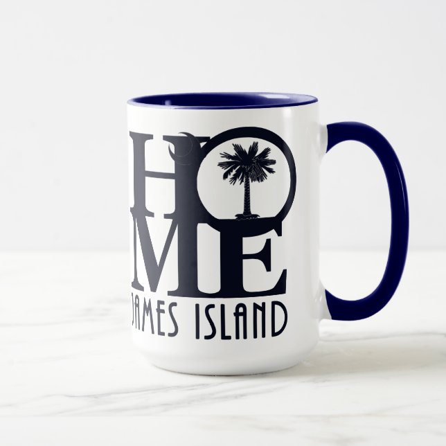 HOME James Island SC 15oz Mug (Right)