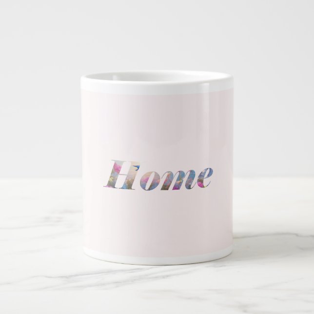 Home. Large Coffee Mug (Front)