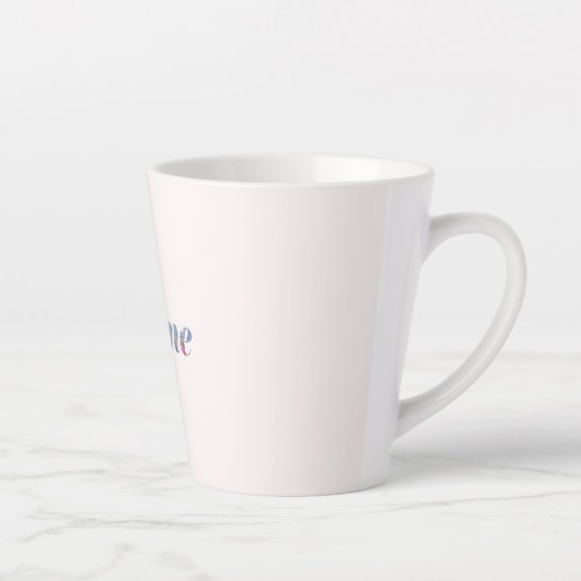 Home. Latte Mug (Right)