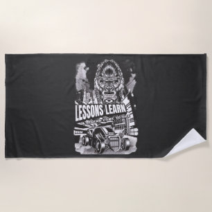Home Legendary Gorilla Lessons Learn Beach Towel