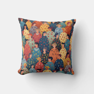 [Home&Living] Coloful & Comfortable PeoPle Cushion