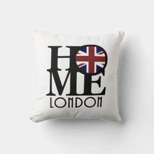 HOME London England Cushion
