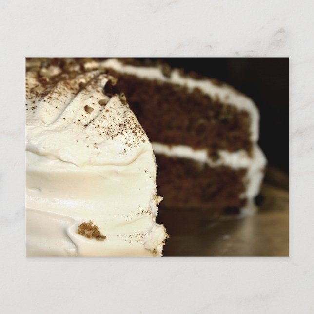 Home made cake postcard (Front)