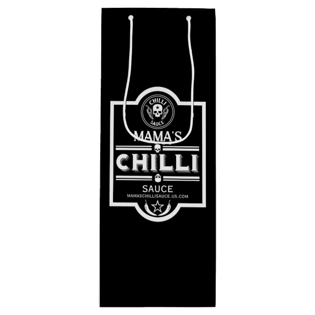 Home Made Chilli Sauce Wine Gift Bag (Front)