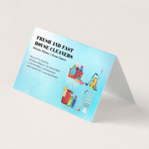 Home Maid   Cleaning Services   Equipment Business Card