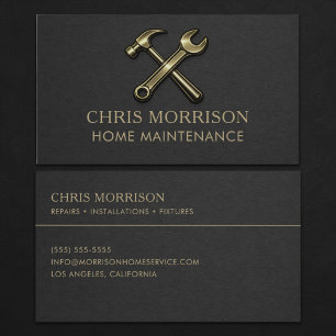 Home Maintenance Professional Business Card