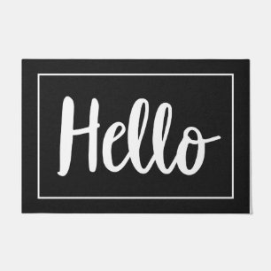 Home Mats Unique Welcome Mats Home Decor - Black