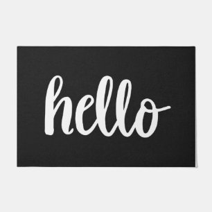 Home Mats Unique Welcome Mats Home Decor - Black
