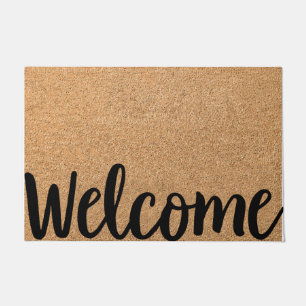 Home Mats Unique Welcome Mats Home Decor - Brown