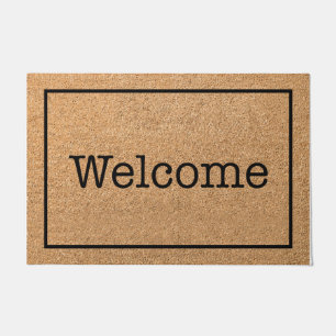 Home Mats Unique Welcome Mats Home Decor - Brown