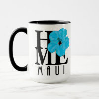 HOME Maui Blue Hibiscus 15oz