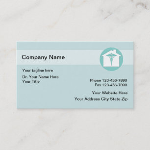 Home Medical Business Cards