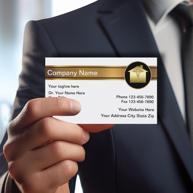 Home Medical Business Cards (Creator Uploaded)