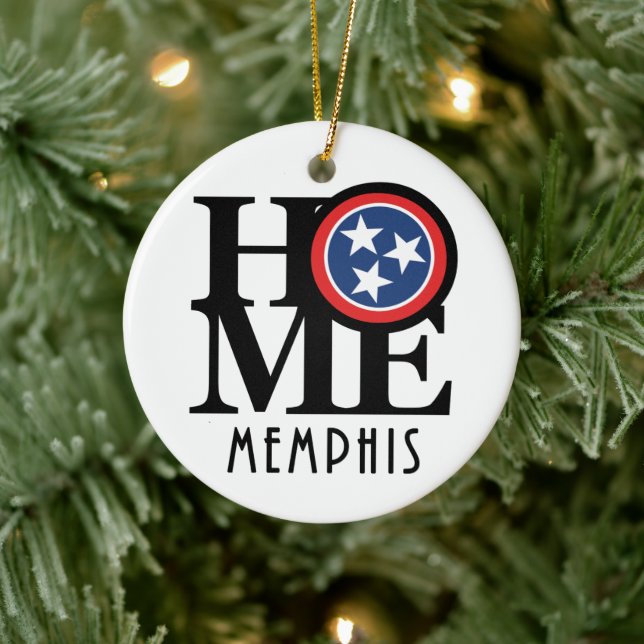 HOME Memphis Ceramic Tree Decoration (Tree)