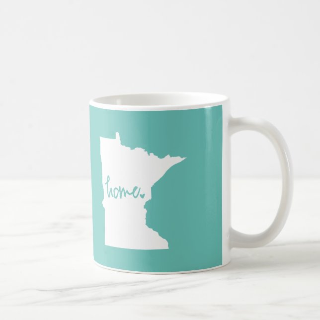 Home Minnesota Custom Colour Coffee Mug (Right)
