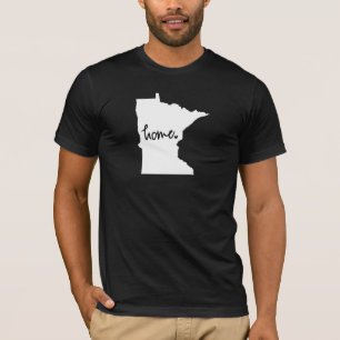 Home Minnesota Custom Colour T-Shirt