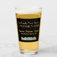 Home Movie Theatre Concession Stand Glasses