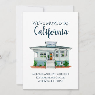 Home Moving Announcement