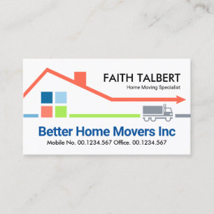 Home Moving Arrow Transport Business Card