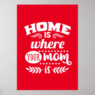 Home Mum Poster