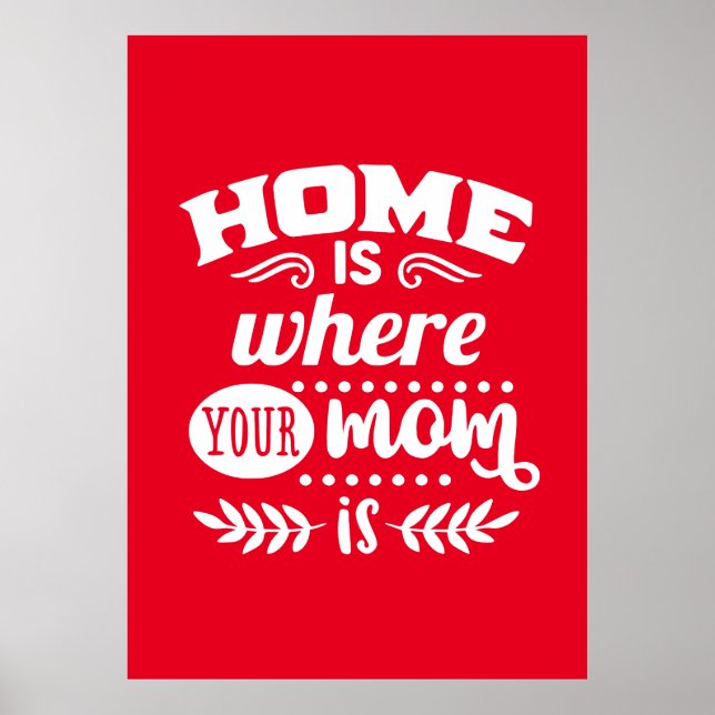Home Mum Poster (Front)