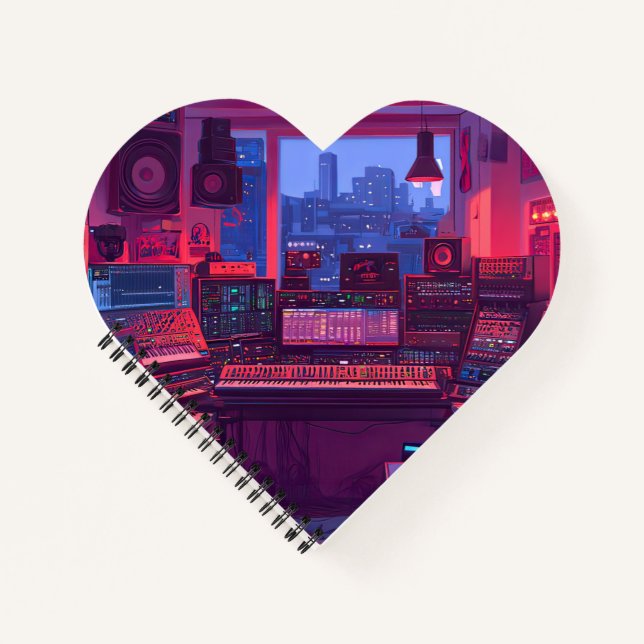 Home Music Studio Notebook (Front)