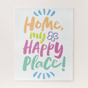 HOME my Happy Place! Homebody - Stay Safe Jigsaw Puzzle