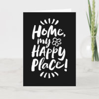 HOME my Happy Place!  Shelter in Place - Lettering