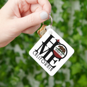 HOME Nevada City California Key Ring
