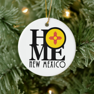 HOME New Mexico Ceramic Tree Decoration