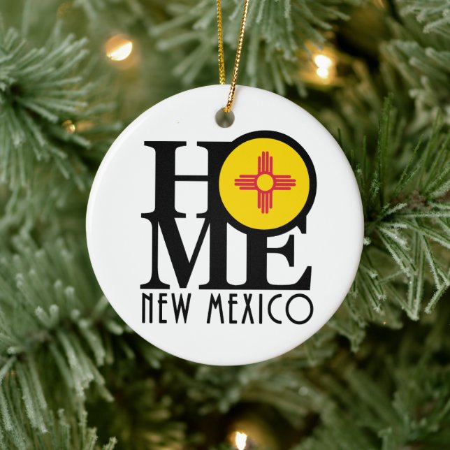 HOME New Mexico Ceramic Tree Decoration (Tree)