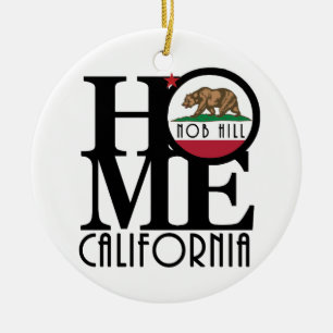 HOME Nob Hill Ceramic Tree Decoration