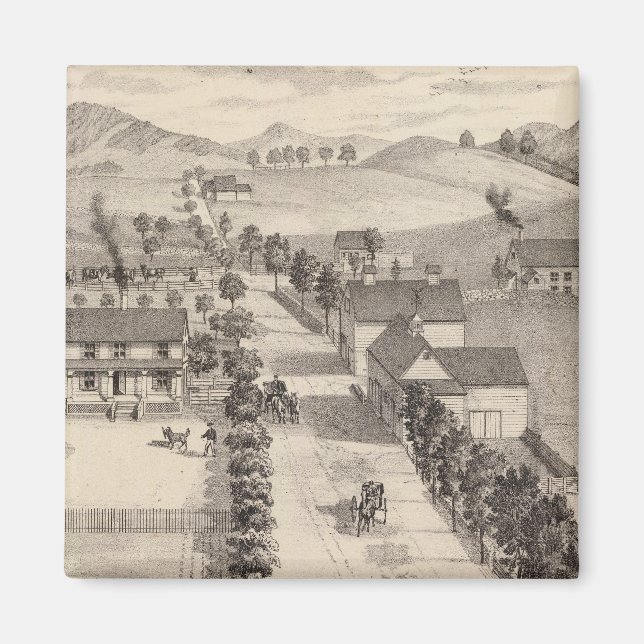 Home of Benjamin R Greeno in Rutland Magnet (Front)