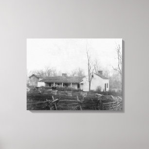 Home of Outlaw Jess James Photograph Canvas Print