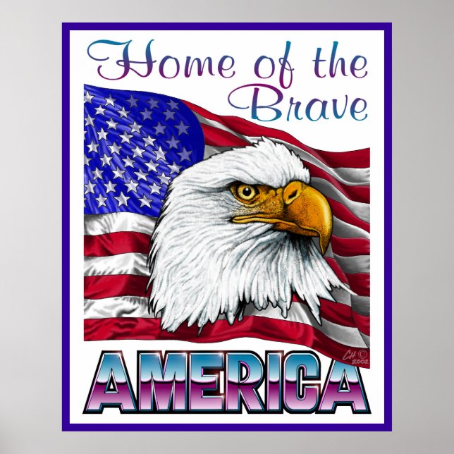 Home of the Brave Poster (Front)