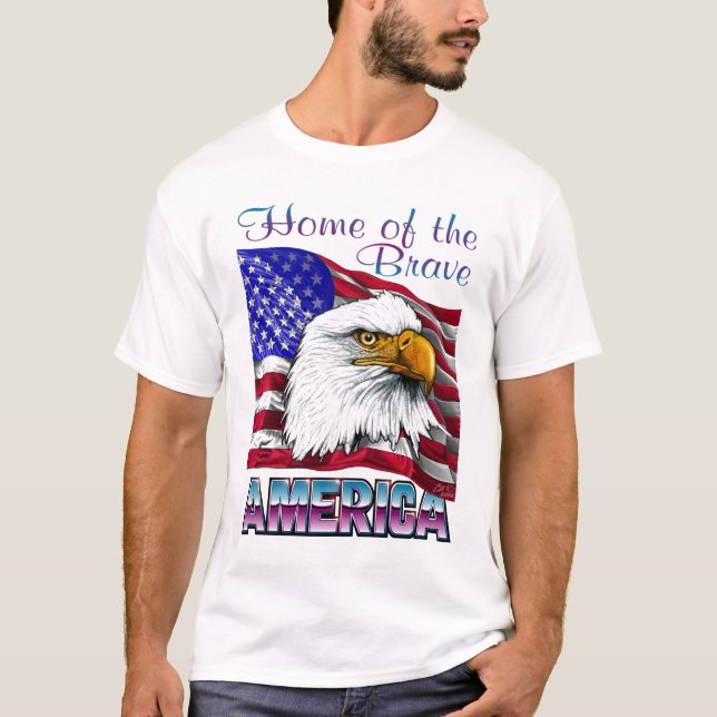 Home of the Brave T-Shirt (Front)