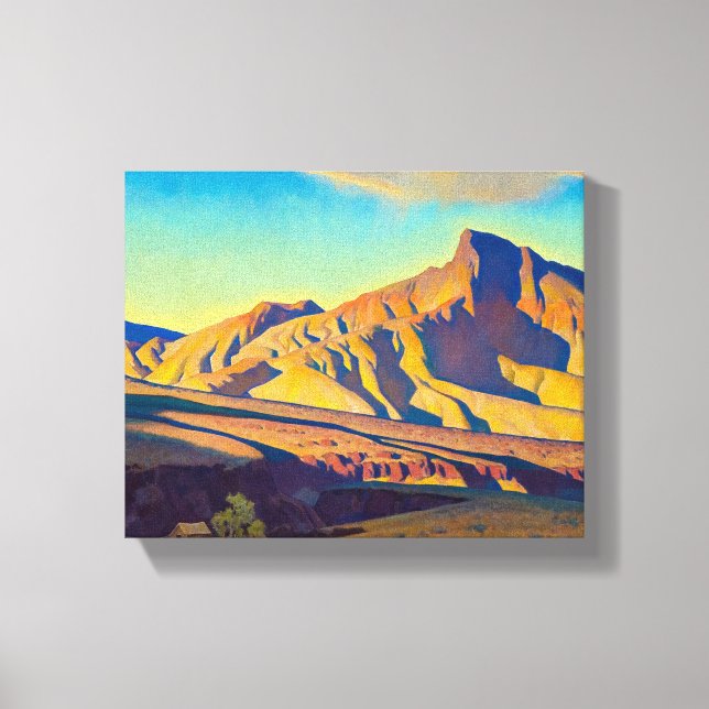 Home of the Desert Rat by Maynard Dixon Canvas Print (Front)