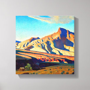 “Home of the Desert Rat” by Maynard Dixon Canvas Print
