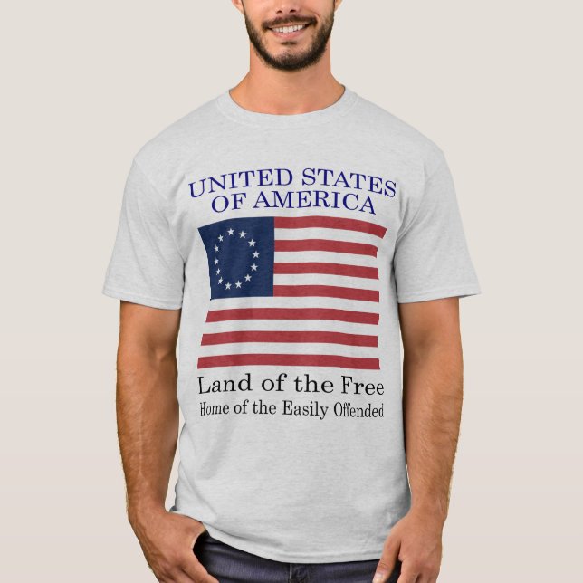 Home of the Easily Offended T-Shirt (Front)