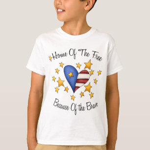 Home Of The Free Because Of The Brave T-Shirt