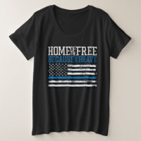 Home of the free because of the brave USA Flag