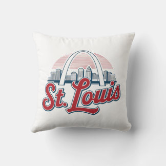 Home of the Gateway Arch, St. Louis Heritage Cushion