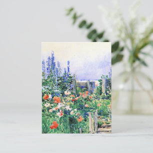 Home of the Hummingbird by Childe Hassam Postcard