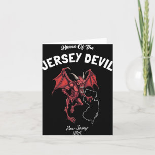 Home Of The Jersey Devil New Jersey Usa Cryptid Card