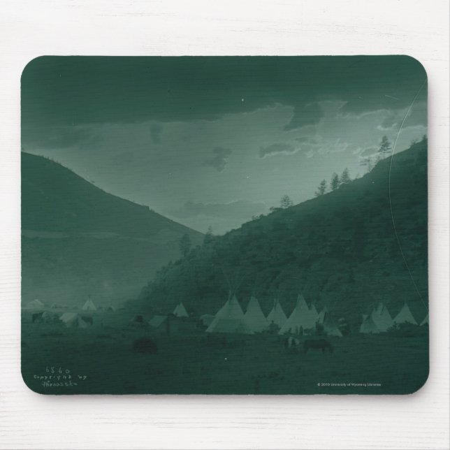 Home of the Mountain Crow Mouse Pad (Front)