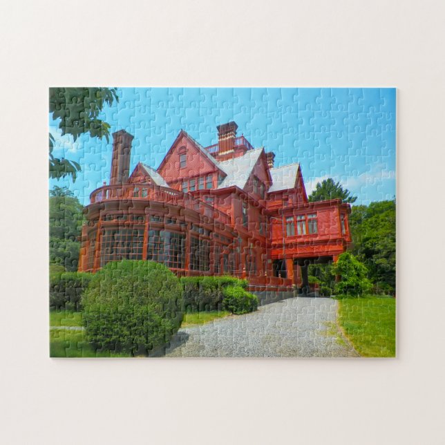 Home of  Thomas Edison New Jersey. Jigsaw Puzzle (Horizontal)