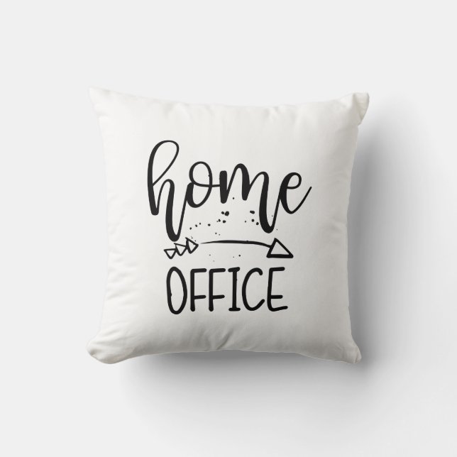 Home Office Fixer-upper Office Home Workspace Cushion (Front)