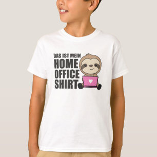 Home Office Shirt Fault Works On The Laptop