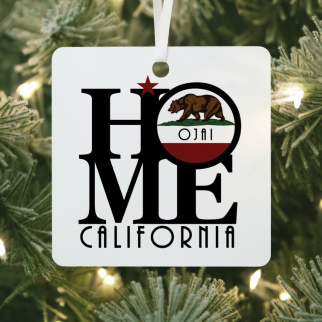 HOME Ojai California  Metal Tree Decoration (Insitu)